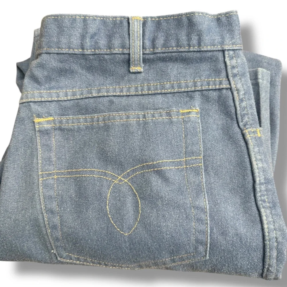 Towncraft Mens Blue Denim Jeans‎ 38x30 (36x30) Straight Leg Classic Fit Cotton